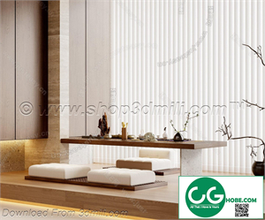 Tea Room 95 3D Model